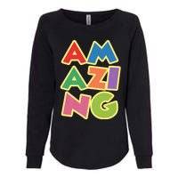 AM AZI NG Womens California Wash Sweatshirt