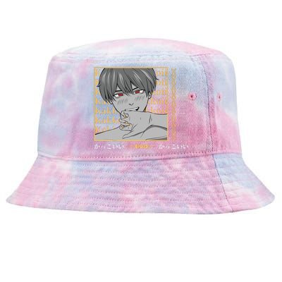 Anime Tie-Dyed Bucket Hat