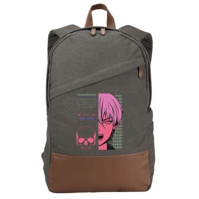 Anime Cotton Canvas Backpack