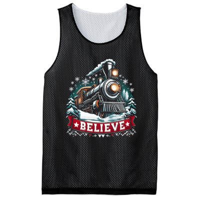 All Aboard North Pole Xmas Santa Long Sleeve Mesh Reversible Basketball Jersey Tank