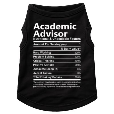 Academic Advisor Nutritional And Undeniable Doggie Tank