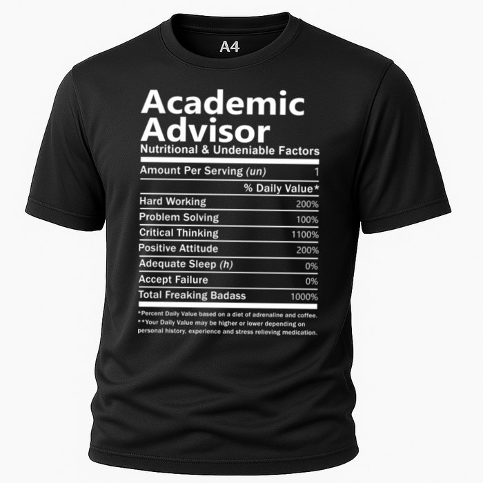 Academic Advisor Nutritional And Undeniable Cooling Performance Crew T-Shirt