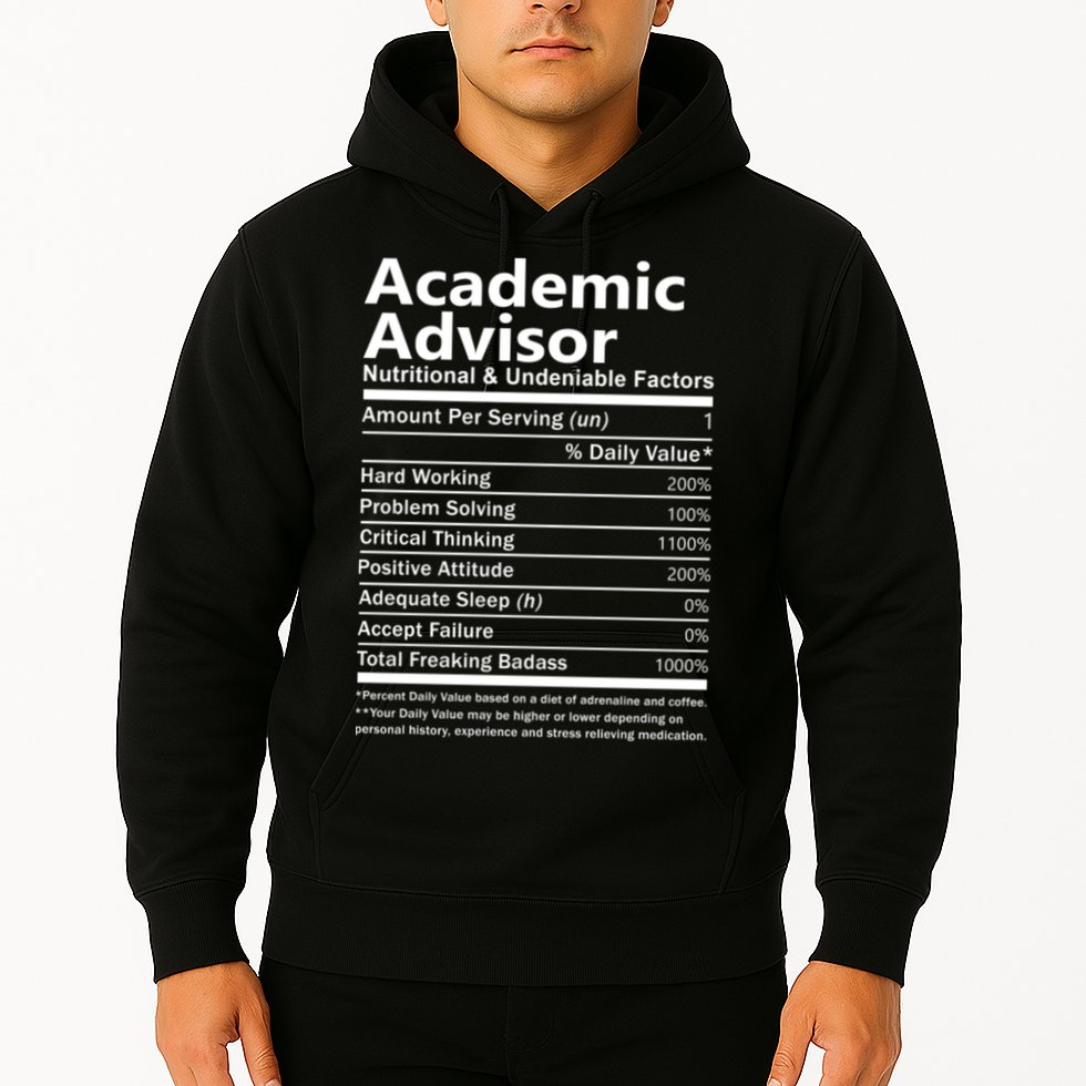 Academic Advisor Nutritional And Undeniable Hoodie