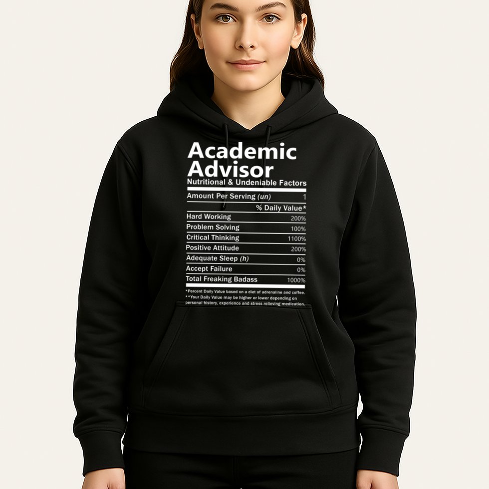 Academic Advisor Nutritional And Undeniable Hoodie