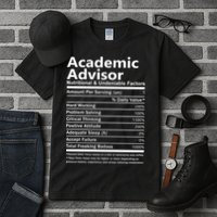 Academic Advisor Nutritional And Undeniable Tall T-Shirt