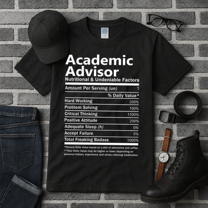 Academic Advisor Nutritional And Undeniable Tall T-Shirt