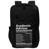 Academic Advisor Nutritional And Undeniable Impact Tech Backpack