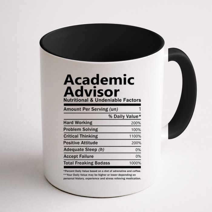 Academic Advisor Nutritional And Undeniable Mug