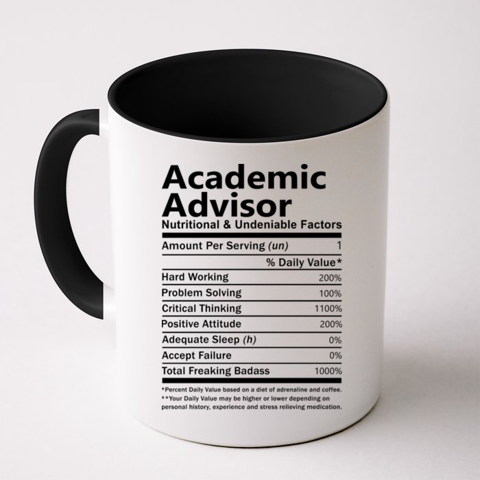 Academic Advisor Nutritional And Undeniable Mug