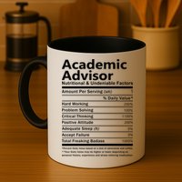 Academic Advisor Nutritional And Undeniable Mug