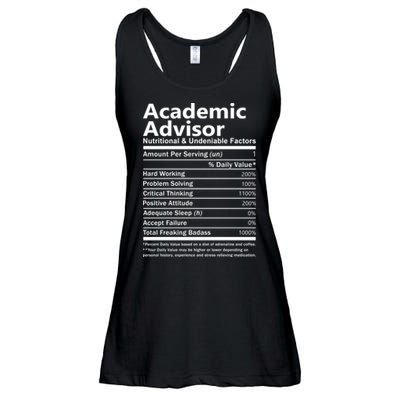 Academic Advisor Nutritional And Undeniable Ladies Essential Flowy Tank