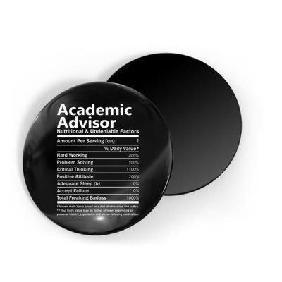 Academic Advisor Nutritional And Undeniable Magnet
