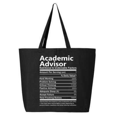 Academic Advisor Nutritional And Undeniable 25L Jumbo Tote