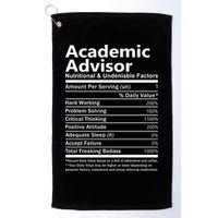 Academic Advisor Nutritional And Undeniable Golf Towel