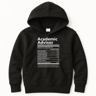 Academic Advisor Nutritional And Undeniable Kids Hoodie