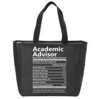 Academic Advisor Nutritional And Undeniable Zip Tote Bag