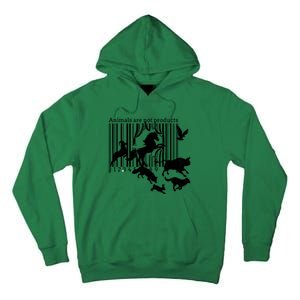 Animals Are Not Products Vegetarianism Animal Rights Tall Hoodie