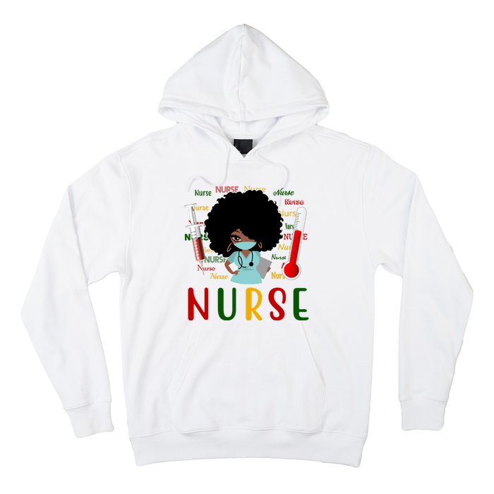 African American Nurse Hoodie