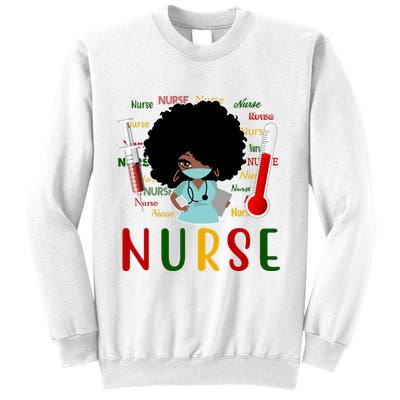 African American Nurse Sweatshirt