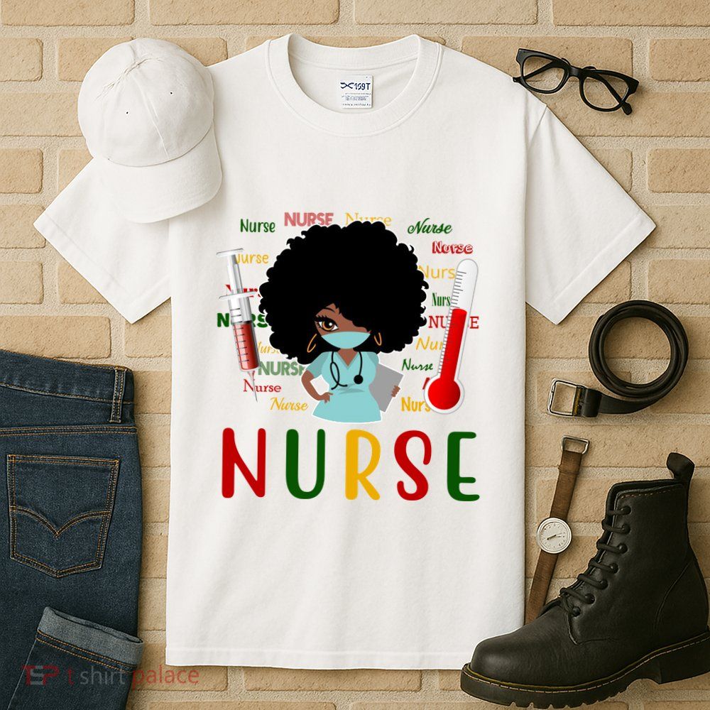 African American Nurse Tall T-Shirt