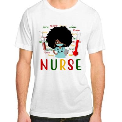 African American Nurse Adult ChromaSoft Performance T-Shirt