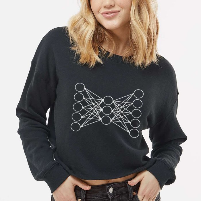 Autoencoder Artificial Neural Network, Deep Learning, Ai Cropped Pullover Crew