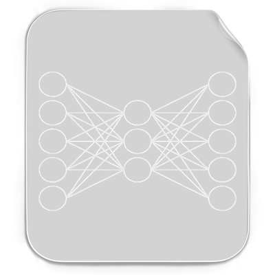 Autoencoder Artificial Neural Network, Deep Learning, Ai Permanent Decal Sticker