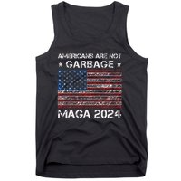 Americans Are Not Garbage Maga 2024 Trump Vance Tank Top