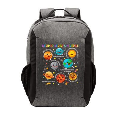 Autism Awareness Neurodiverse Universe Planets  Vector Backpack