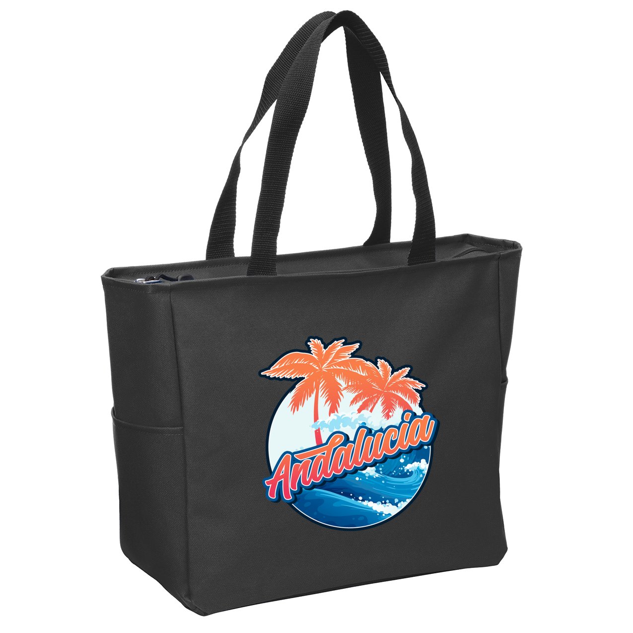 Andalucia Zip Tote Bag