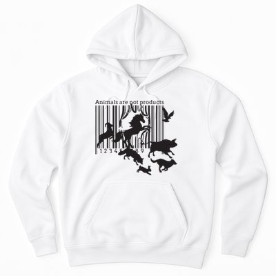 Animals Are Not Products Animal Rights Liberation Vegan Gift Hoodie