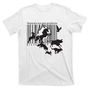 Animals Are Not Products Animal Rights Liberation Vegan Gift T-Shirt