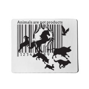 Animals Are Not Products Animal Rights Liberation Vegan Gift Mousepad