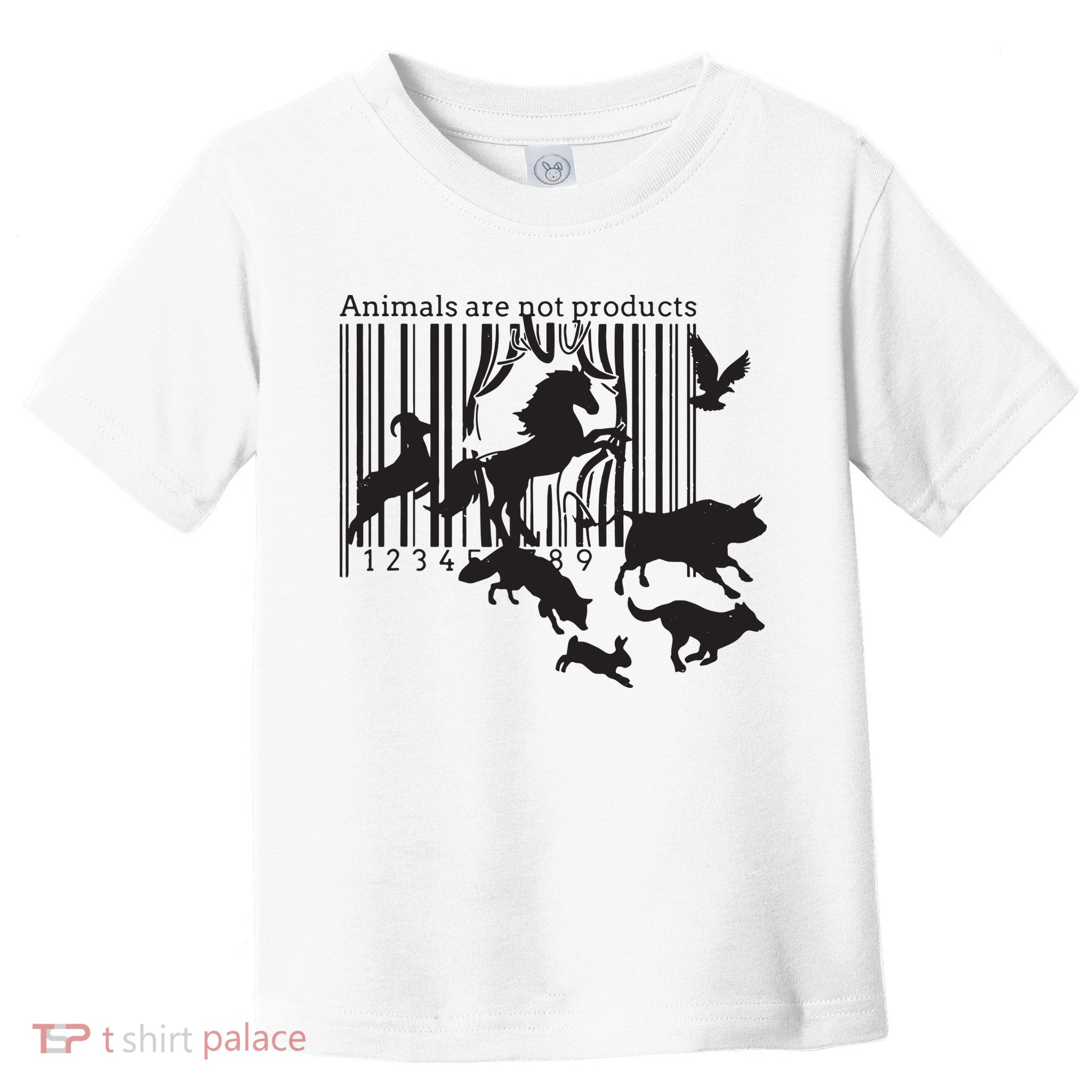 Animals Are Not Products Animal Rights Liberation Vegan Gift Toddler T-Shirt