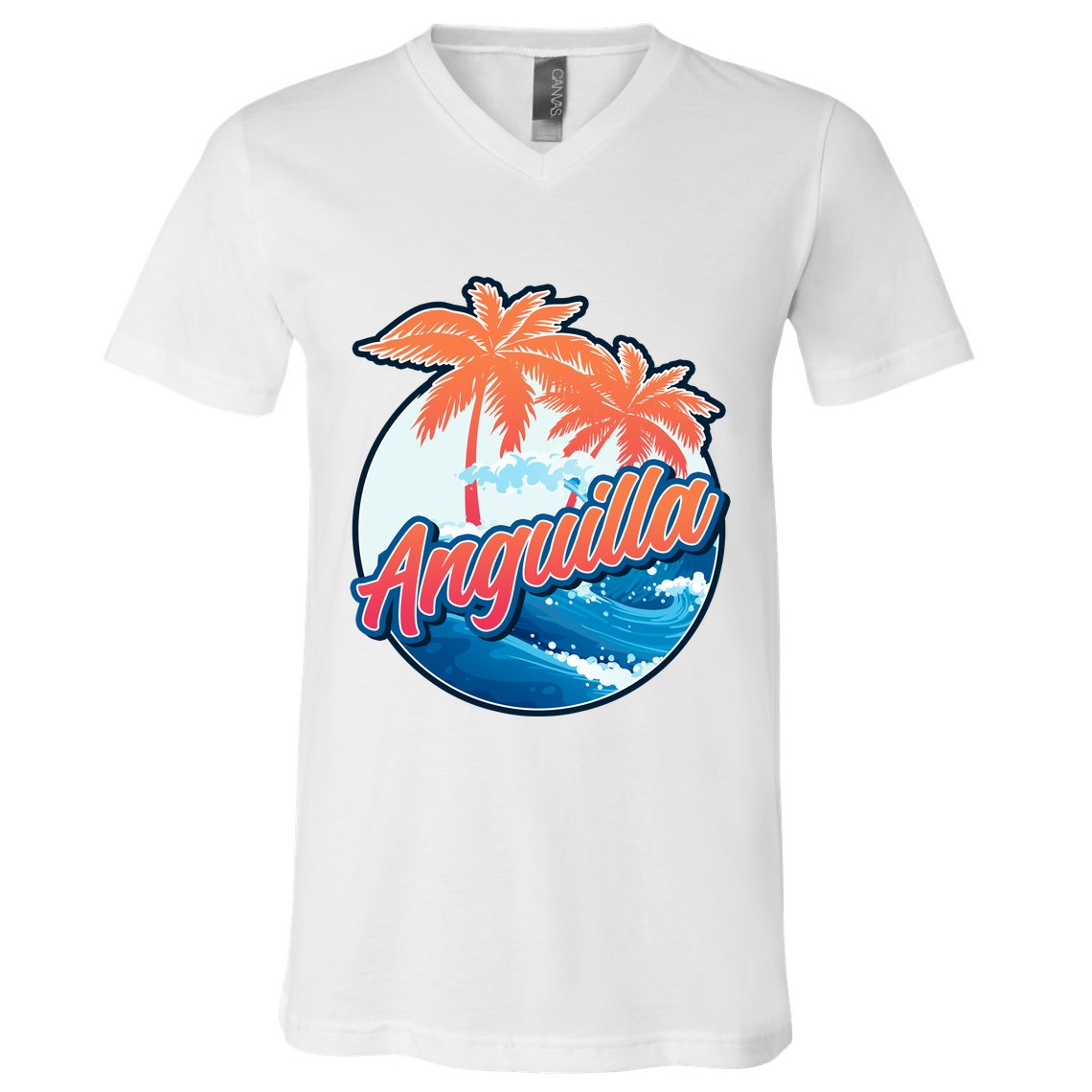 Anguilla V-Neck T-Shirt