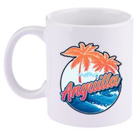 Anguilla 11oz C Handle Ceramic Mug