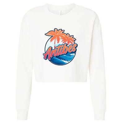 Antibes Cropped Pullover Crew