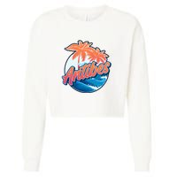 Antibes Cropped Pullover Crew
