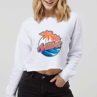 Antibes Cropped Pullover Crew