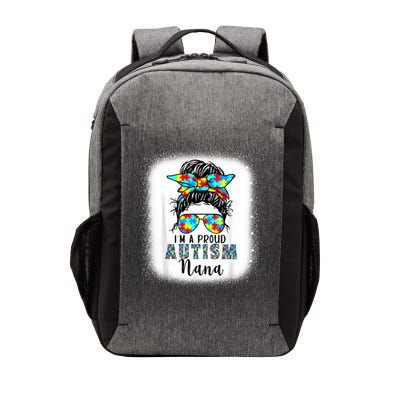 Autism Awareness Nana Supporting I'm A Proud Autism Nana Vector Backpack