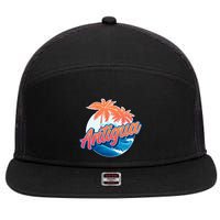 Antigua 7 Panel Mesh Trucker Snapback Hat