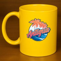 Antigua 11oz C Handle Ceramic Mug