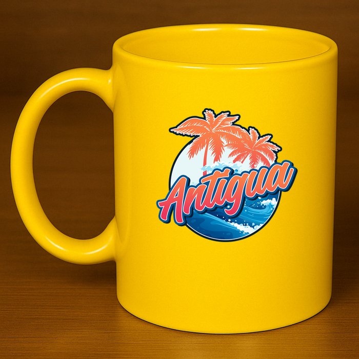 Antigua 11oz C Handle Ceramic Mug