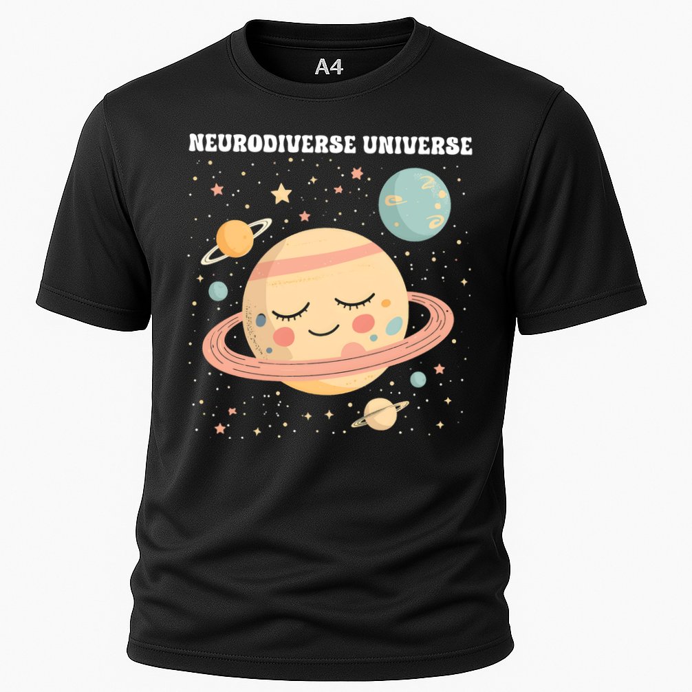 Autism Awareness Neurodiverse Cooling Performance Crew T-Shirt