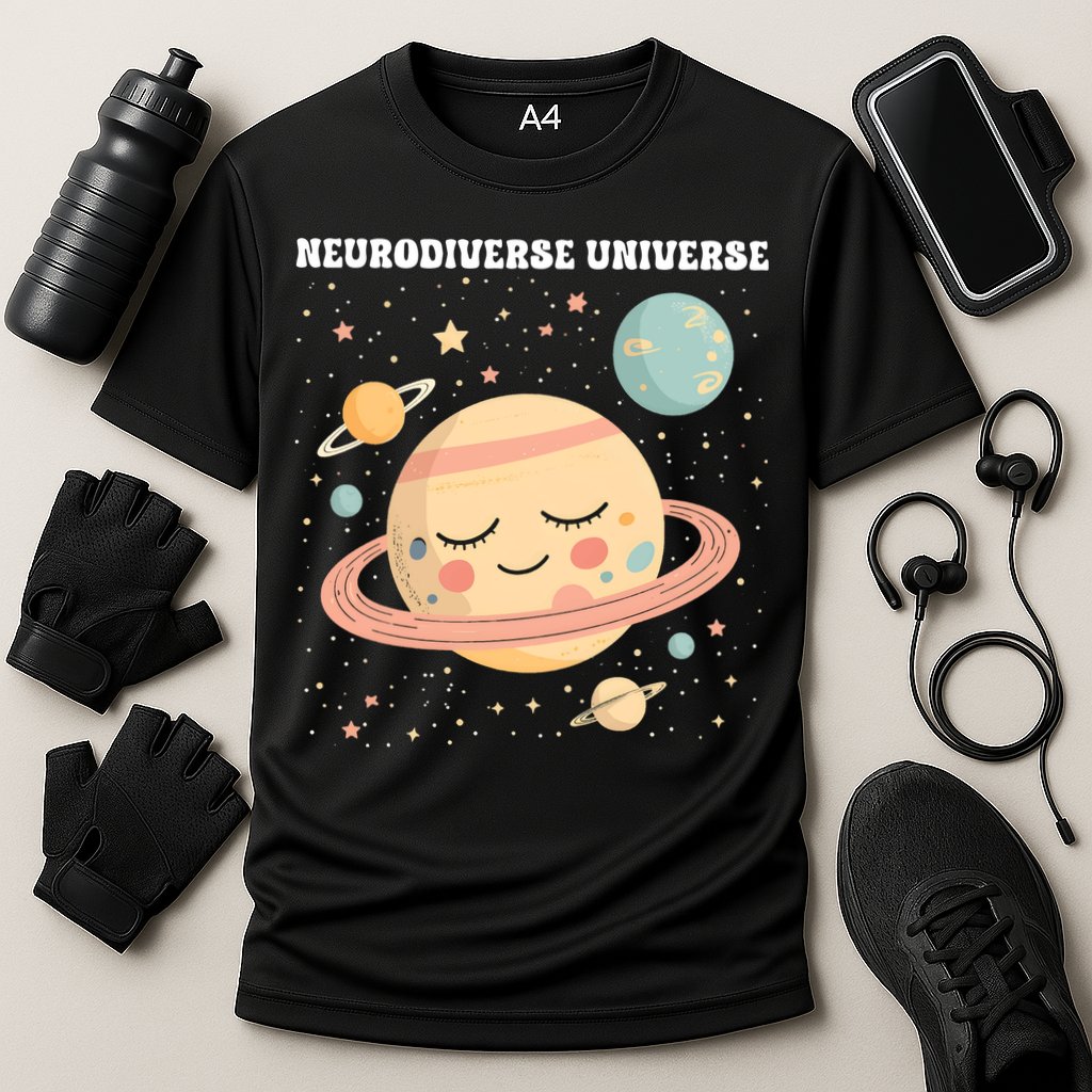 Autism Awareness Neurodiverse Cooling Performance Crew T-Shirt
