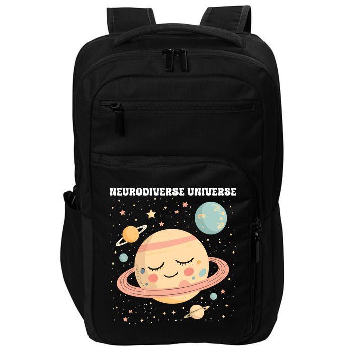 Autism Awareness Neurodiverse Impact Tech Backpack