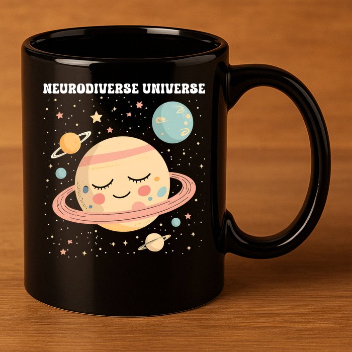 Autism Awareness Neurodiverse 11oz C Handle Ceramic Mug