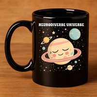 Autism Awareness Neurodiverse 11oz C Handle Ceramic Mug