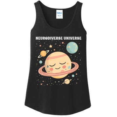 Autism Awareness Neurodiverse Ladies Essential Tank