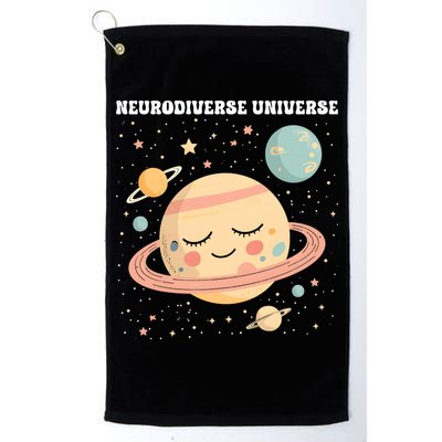 Autism Awareness Neurodiverse Golf Towel